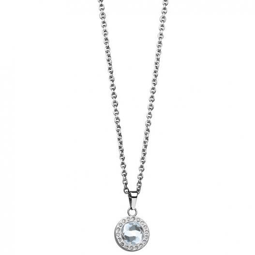 BERING Gift Set Arctic Symphony Halskette und Ohrringe 429-711-Silver