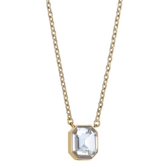 BERING Halskette Arctic Symphony Edelstahl goldfarben mit Anhänger 432-27-X0