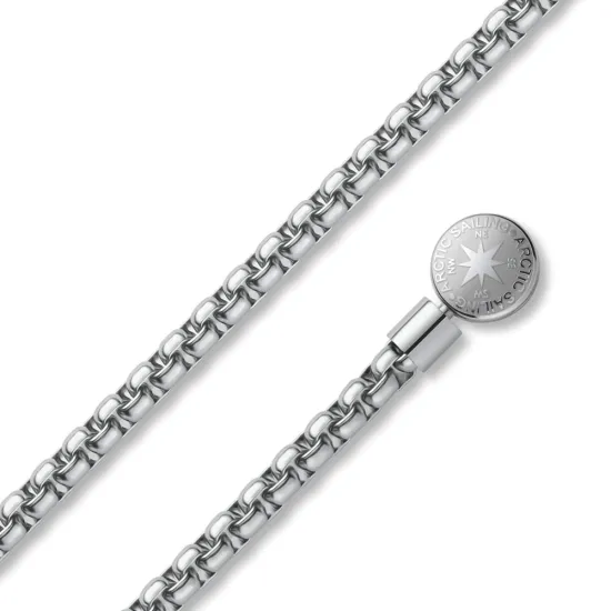 BERING Herrenarmband Edelstahl silberfarben glänzend 18 cm 638-10-180