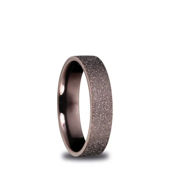 BERING Innenring breit Edelstahl braun Sparkling Effekt Gr. 70 557-99-112