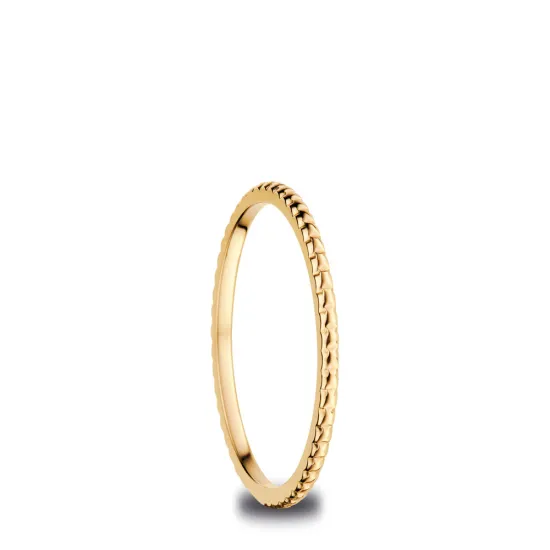 BERING Innenring ultra schmal Edelstahl goldfarben beschichtet glänzend Gr. 57 562-20-60