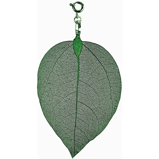 blumenkind Blatt-Anhänger grasgrün M BL03MGG