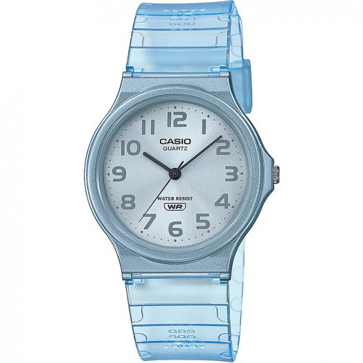 Casio Armbanduhr transparent blau MQ-24S-2BEF