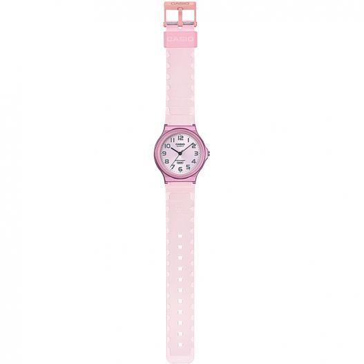 Casio Armbanduhr transparent rosa MQ-24S-4BEF