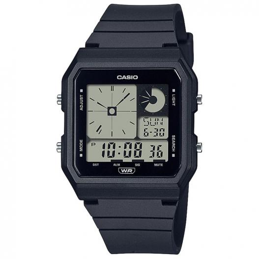 Casio Collection Armbanduhr analog digital mit Bio Kunststoffband schwarz LF-20W-1AEF
