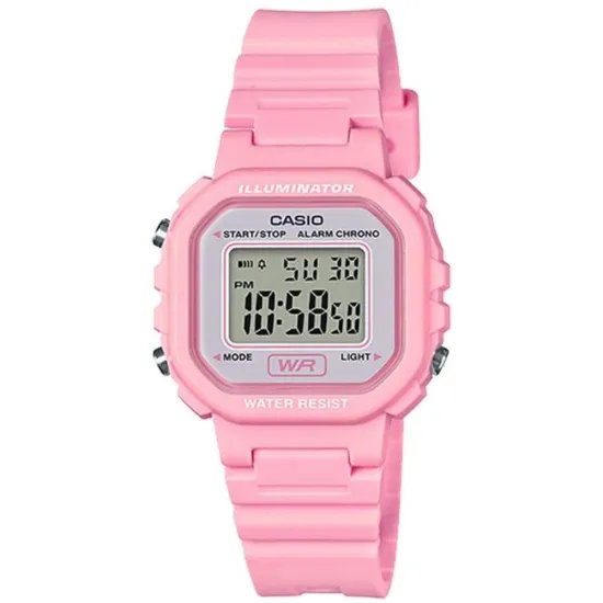 Casio Digitaluhr Armbanduhr rosa LA-20WH-4A1EF