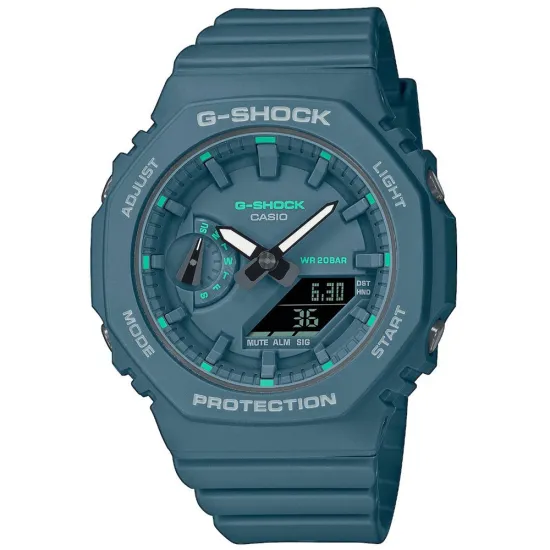 Casio G-Shock Armbanduhr analog digital blau Resinband GMA-S2100GA-3AER