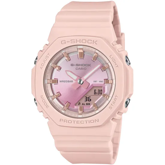 Casio G-Shock Damen Armbanduhr Resinband rosa GMA-P2100SG-4AER