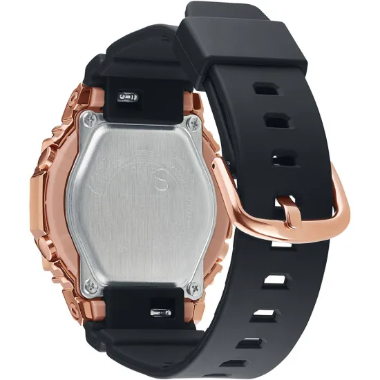 Casio G-Shock digital analog rosegoldfarben Resinband schwarz GM-S2100PG-1A4ER