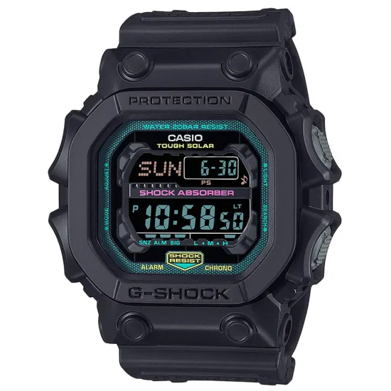 Casio G-Shock Digital Solar Armbanduhr schwarz eckig GX-56MF-1ER