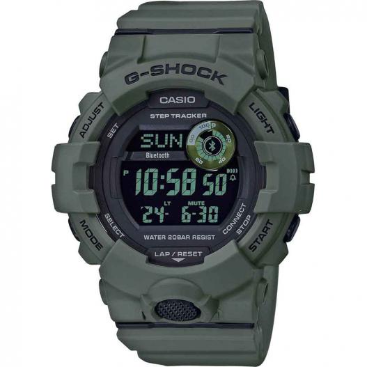 Casio G-Shock G-Squad Bluetooth Steptracker digital olivgrün GBD-800UC-3ER