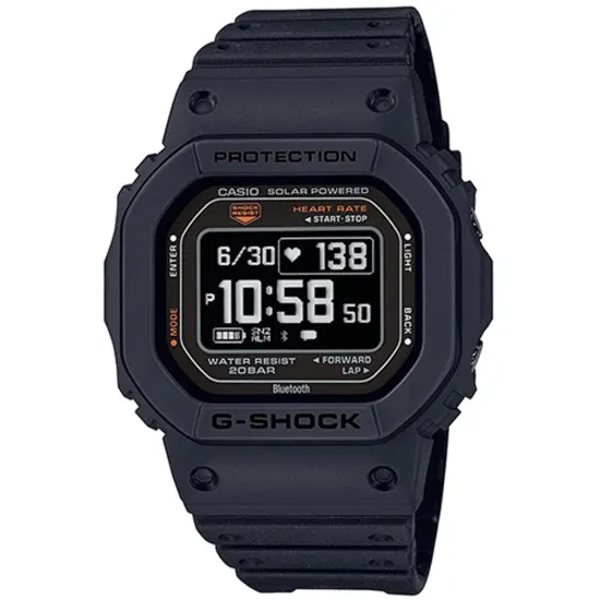 Casio G-Shock G-SQUAD Digitaluhr Solar schwarz orange DW-H5600-1ER