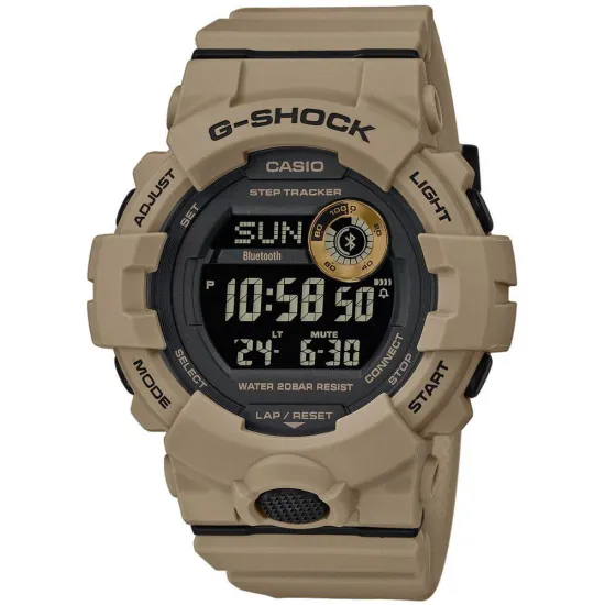 Casio G-SHOCK G-Squad schwarz schlamm Bluetooth Steptracker GBD-800UC-5ER