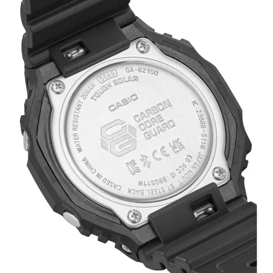 Casio G-SHOCK Solar Bluetooth analog digital schwarz GA-B2100-1A1ER