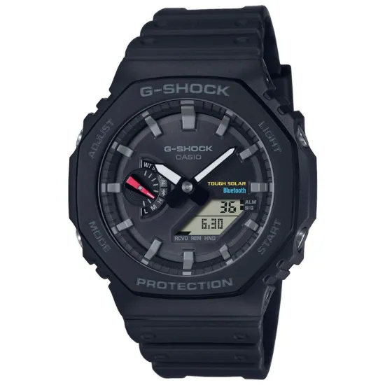 Casio G-SHOCK Solar Bluetooth analog digital schwarz GA-B2100-1AER