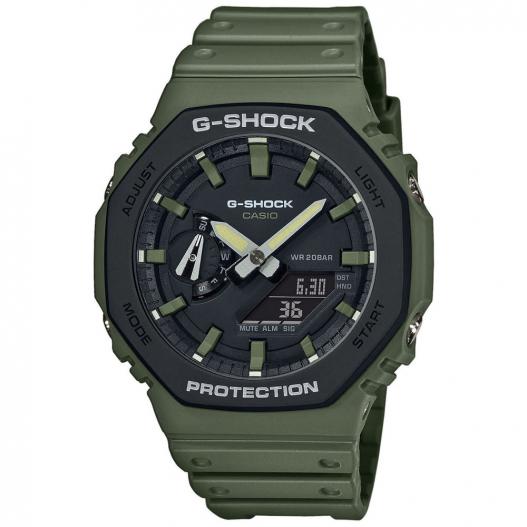 Casio G-Shock Sportuhr Armbanduhr olivgrün GA-2110SU-3AER