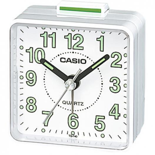 Casio Wecker Reisewecker in Farbe weiß