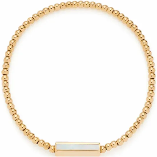 CIAO! BY LEONARDO Armband Pilea Edelstahl goldfarben Gravurfläche 023256