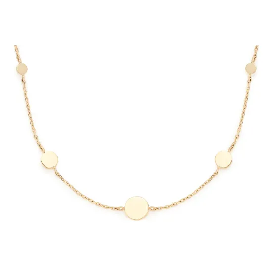 CIAO! BY LEONARDO Halskette Milla Edelstahl goldfarben 42 cm 024456