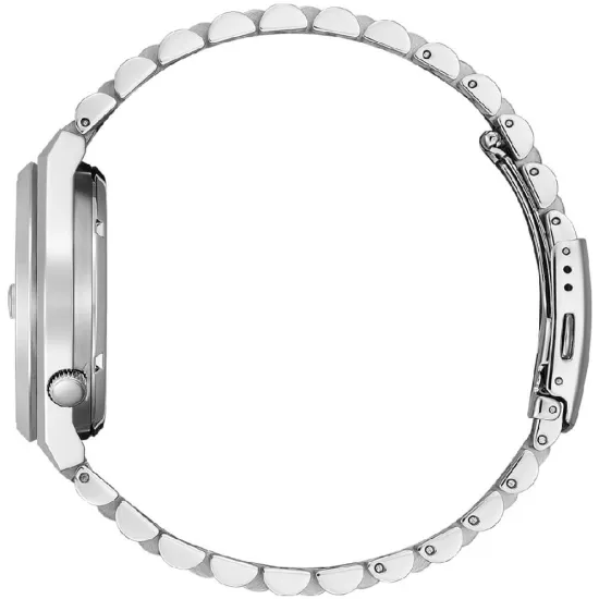 Citizen Automatik Herrenuhr Tsuyosa Collection silberfarben grün NJ0150 -81X