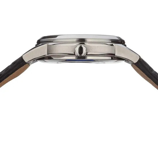 Citizen Damenuhr Eco Drive Solar Edelstahl Lederband schwarz FE1081-08A