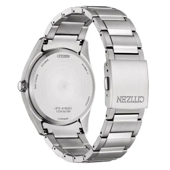 Citizen Eco Drive Herrenuhr Solar Titan Zifferblatt blau AW1641-81L