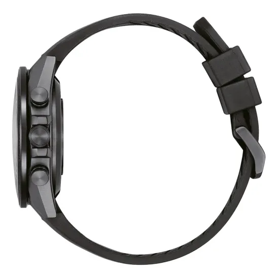 Citizen GPS Herrenuhr Eco-Drive Satellite Wave Attesa schwarz silberfarben CC4055-14H