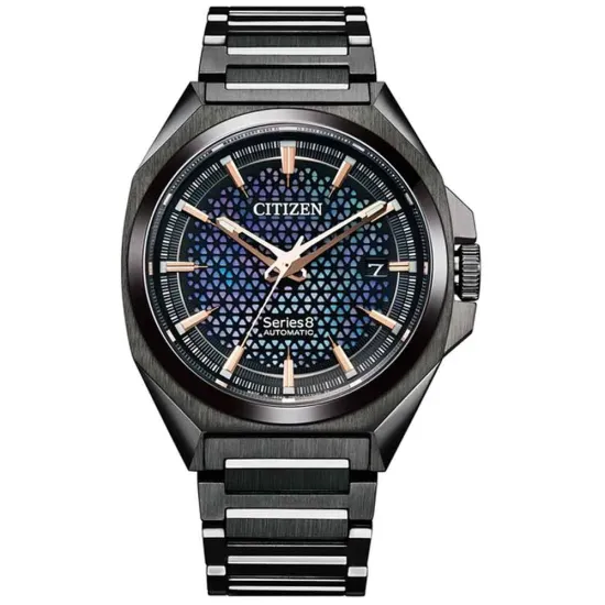 Citizen Herrenuhr Automatikuhr Series 8 Exclusiv Black NA1015-81Z