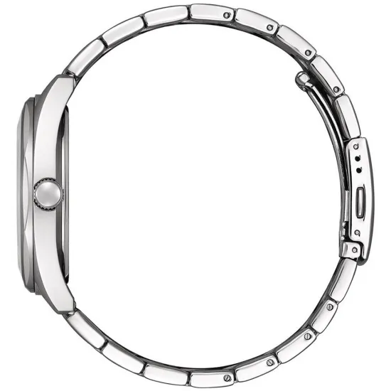 Citizen Herrenuhr Quarz Edelstahl Zifferblatt schwarz BI5110-54E