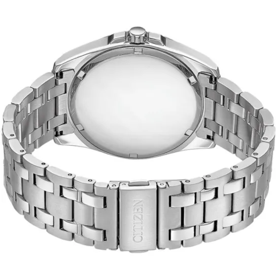 Citizen Herrenuhr Solar Eco Drive Edelstahl silberfarben weiß BM7108-81A