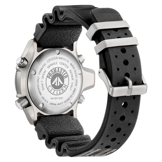 Citizen Promaster Aqualand Diver Taucheruhr mit schwarzem Urethanband JP2000-08E