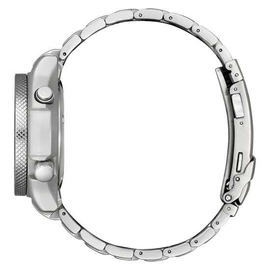 Citizen Promaster Aqualand Taucheruhr Edelstahl analog digital blau JP2000-67L