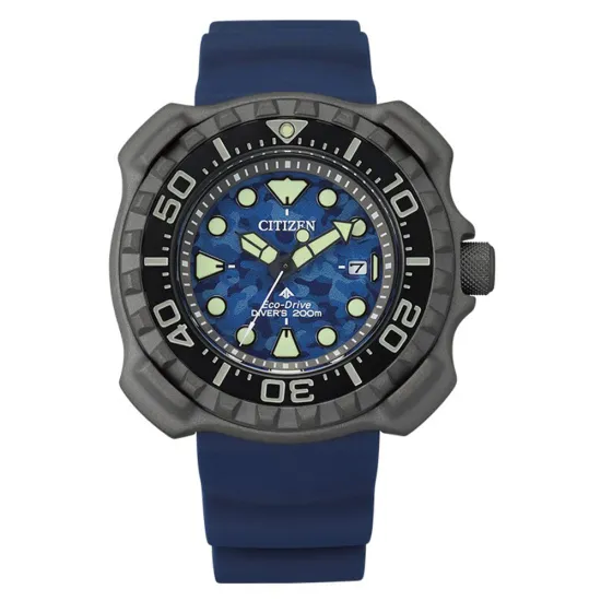 Citizen Promaster Solar Eco Drive Solar Titan Resinband blau BN0227-09L