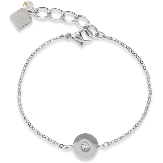 Coeur de Lion Armband SparklingCOINS Edelstahl silberfarben 5000/30-1700