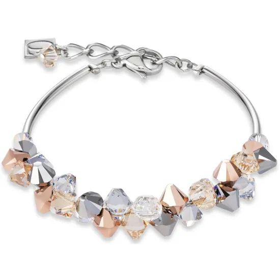 Coeur de Lion Armband Swarovksi Kristalle rosegoldfarben silberfarben 4938/30-1631