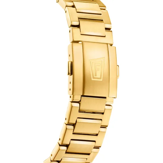 Festina Chrono Bike Herrenuhr Chronograph goldfarben Zifferblatt braun F20727/3