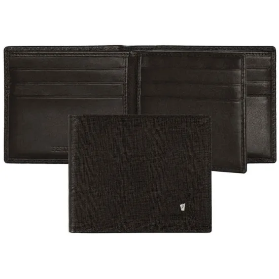 Festina Klapp-Geldbörse Chronobike Leder strukturiert schwarz FLY0113/A