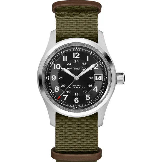 HAMILTON Call of Duty Black Ops7 Armbanduhr Khaki Field Automatik H70475930