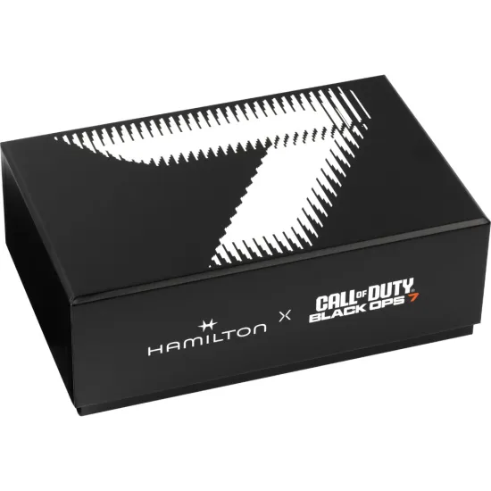 HAMILTON Call of Duty Black Ops7 Armbanduhr Khaki Field Automatik H70475930