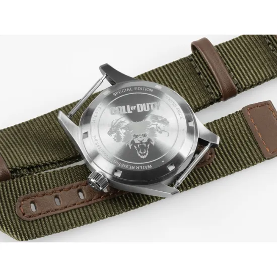 HAMILTON Call of Duty Black Ops7 Armbanduhr Khaki Field Automatik H70475930