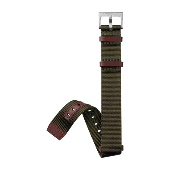 HAMILTON Khaki Field Mechanical Armbanduhr mit Textilband H69439931