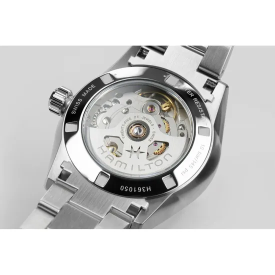 HAMILTON Jazzmaster Performer Automatik Damenuhr mit Gliederband H36105140