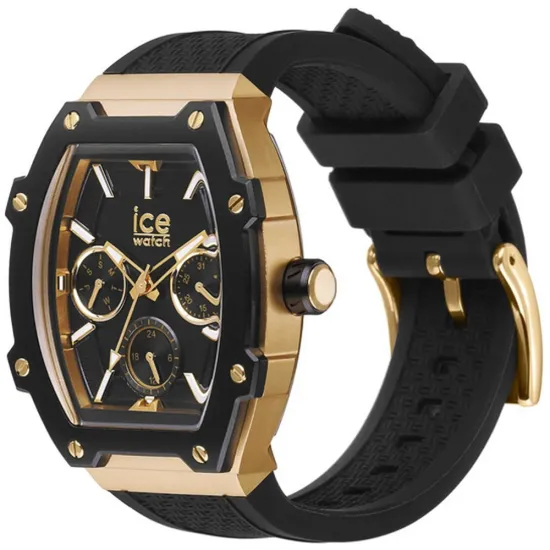 Ice Watch Damen Quarzuhr Ice Boliday Black goldfarben 022865