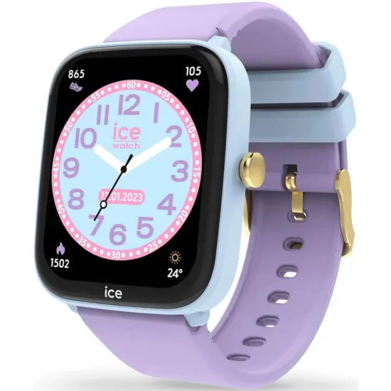Ice Watch Junior 2.0 Smartwatch soft blue purple 022800