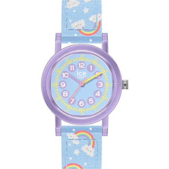 Ice Watch Learning Kinder Armbanduhr Light Blue Rainbow 024498