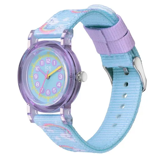 Ice Watch Learning Kinder Armbanduhr Light Blue Rainbow 024498