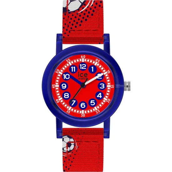Ice Watch Learning Kinder Armbanduhr Red Football 024502