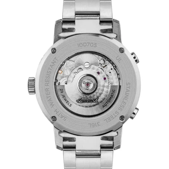 Ingersoll Herrenuhr The Grafton Automatik bicolor mit Gliederband I00705