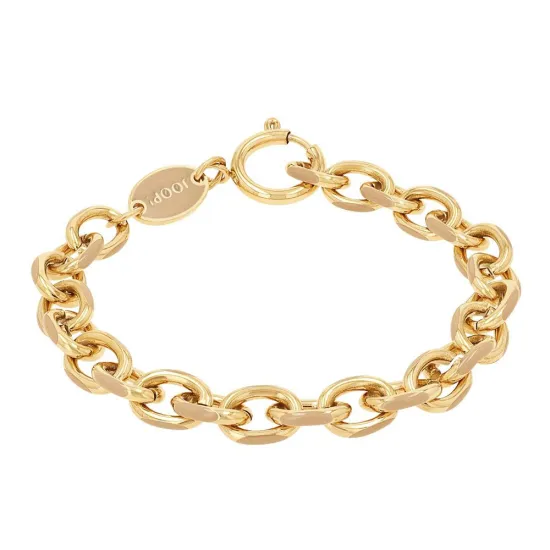 JOOP! Damenarmband Edelstahl goldfarben mit Emaille 2038026