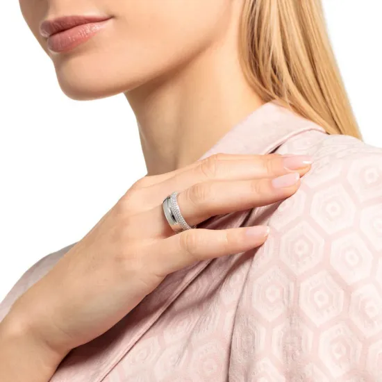 JOOP! Damenring mit Zirkonia Silber 925 Gr. 56 2035943